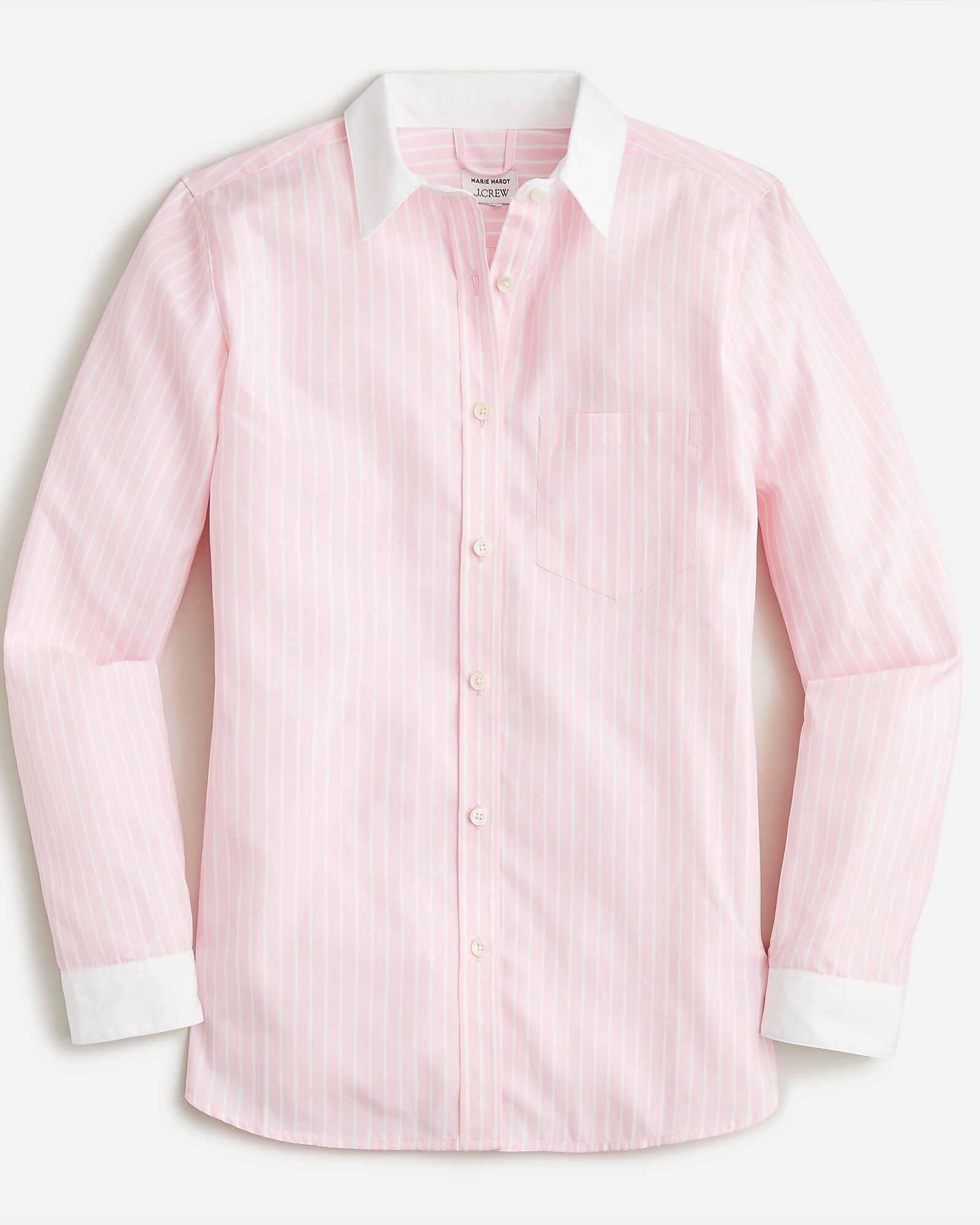 Limited-edition Marie Marot X J.Crew shirt in Thomas Mason® cotton poplin | J.Crew US