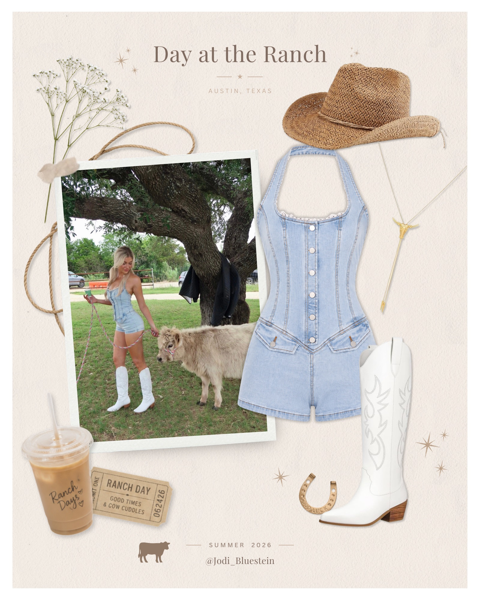 day at the ranch ootd 🤎 @Oh Polly ad

#LTKootd #LTKdayinmylife #LTKTravel