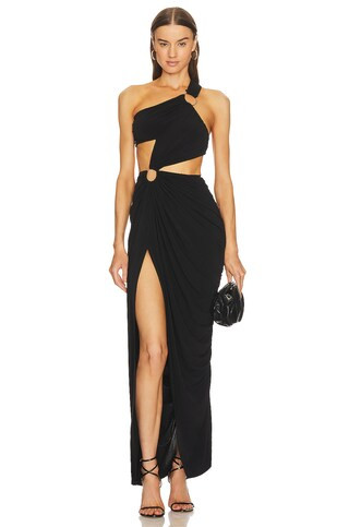 Michael Costello x REVOLVE Clementine Gown in Black from Revolve.com | Revolve Clothing (Global)