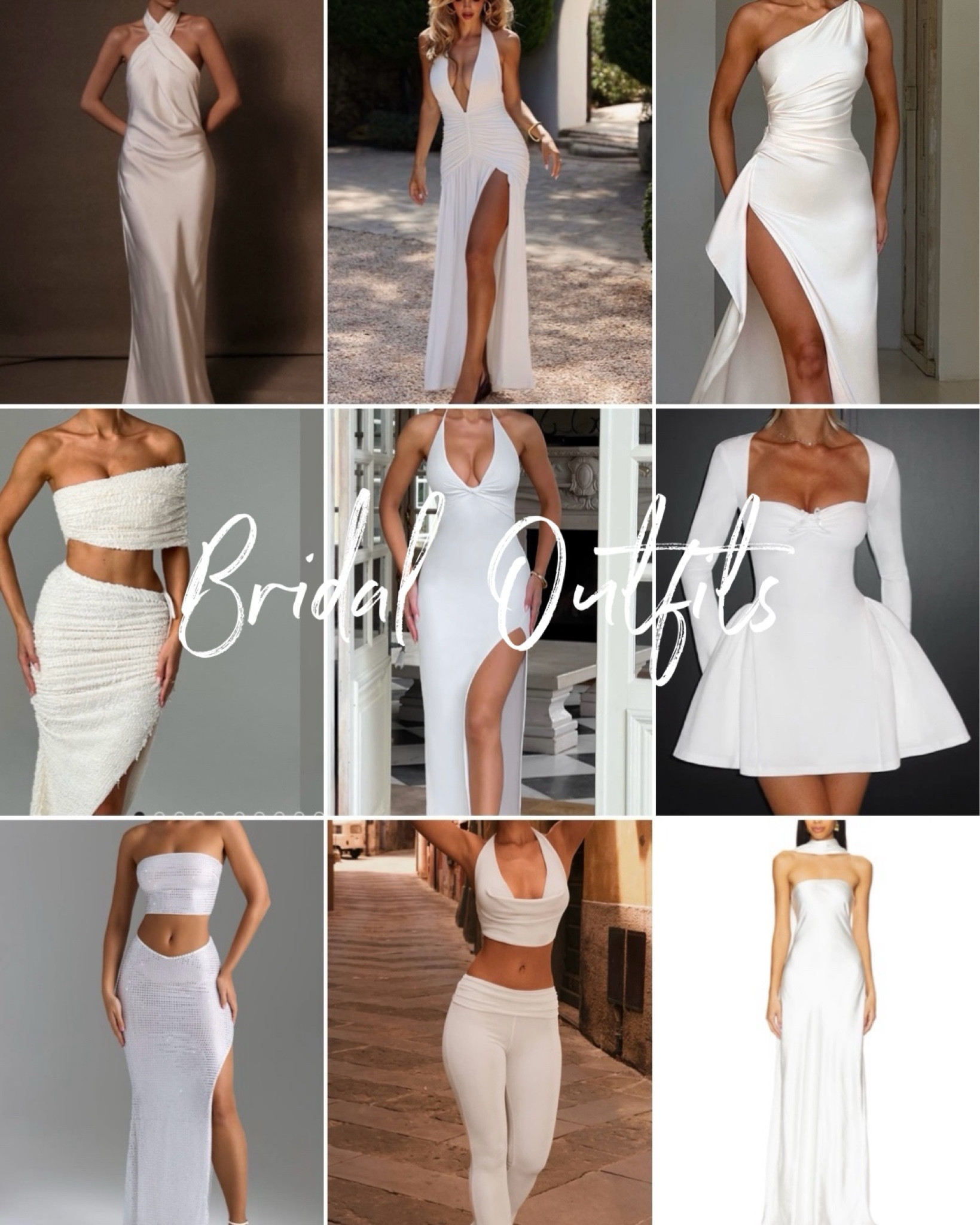 Bridal outfits to die for 🤍🤭✨💍