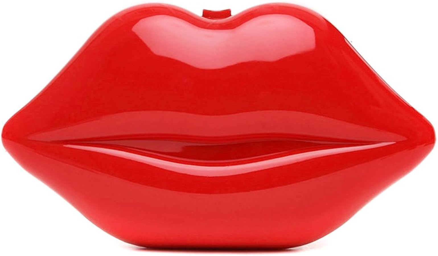 LUI SUI Women's Acrylic Lip Shaped Evening Bags Purses Clutch Elegant Handbag | Amazon (US)