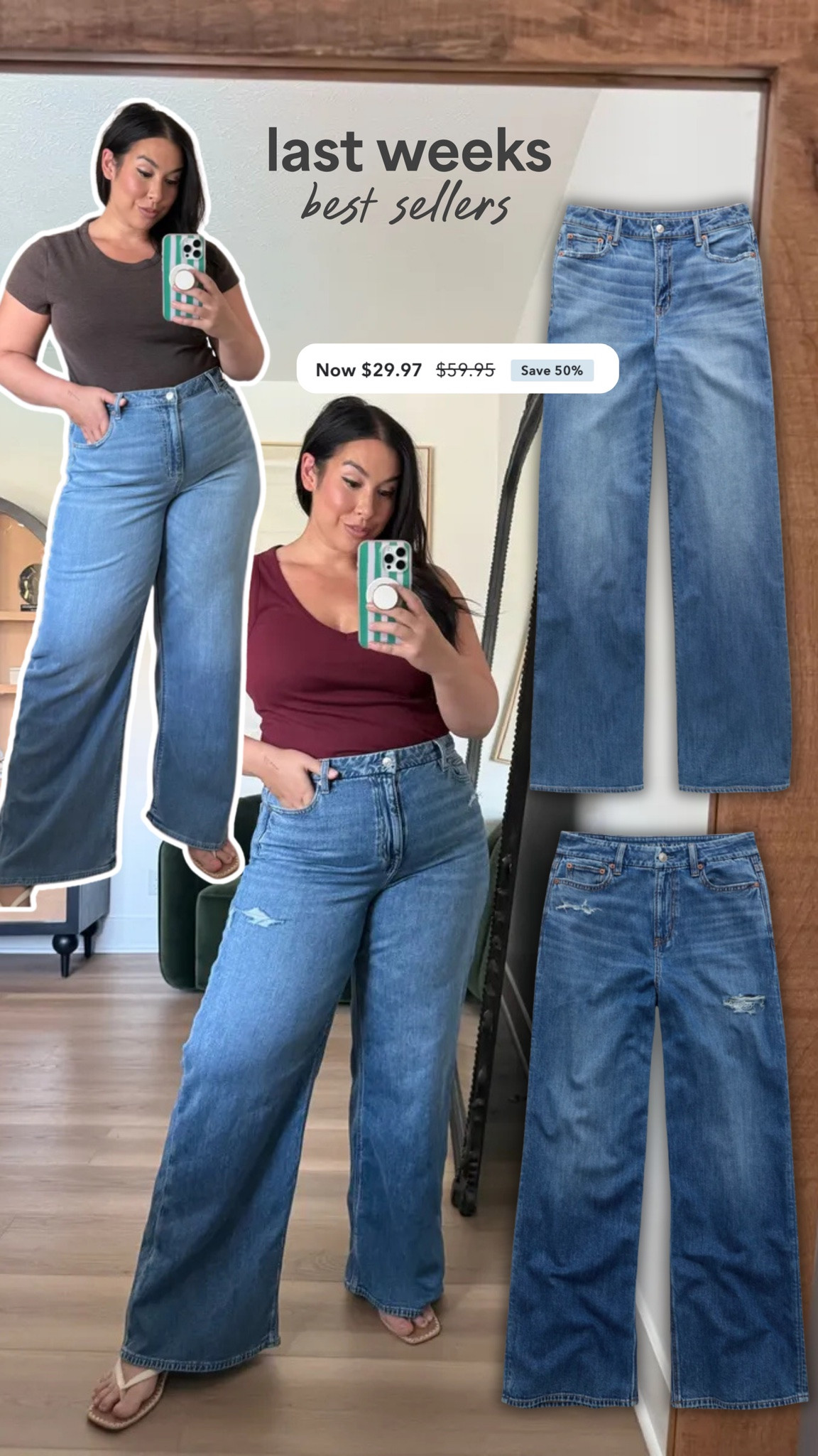 These jeans are so good and on sale!! All sizes are available!

Fall outfits, affordable jeans, mid size outfit ideas, high waisted jeans

#LTKootd #LTKMidsize