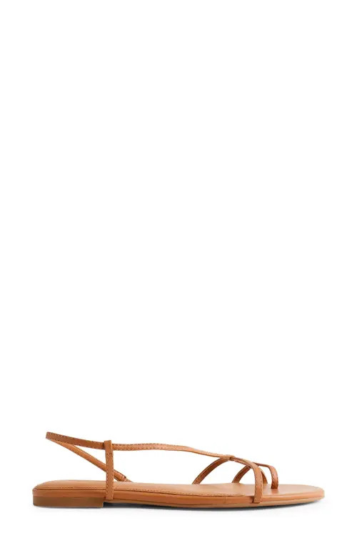 Madewell Iggy Strappy Sandal in Toasted Coconut at Nordstrom, Size 10 | Nordstrom