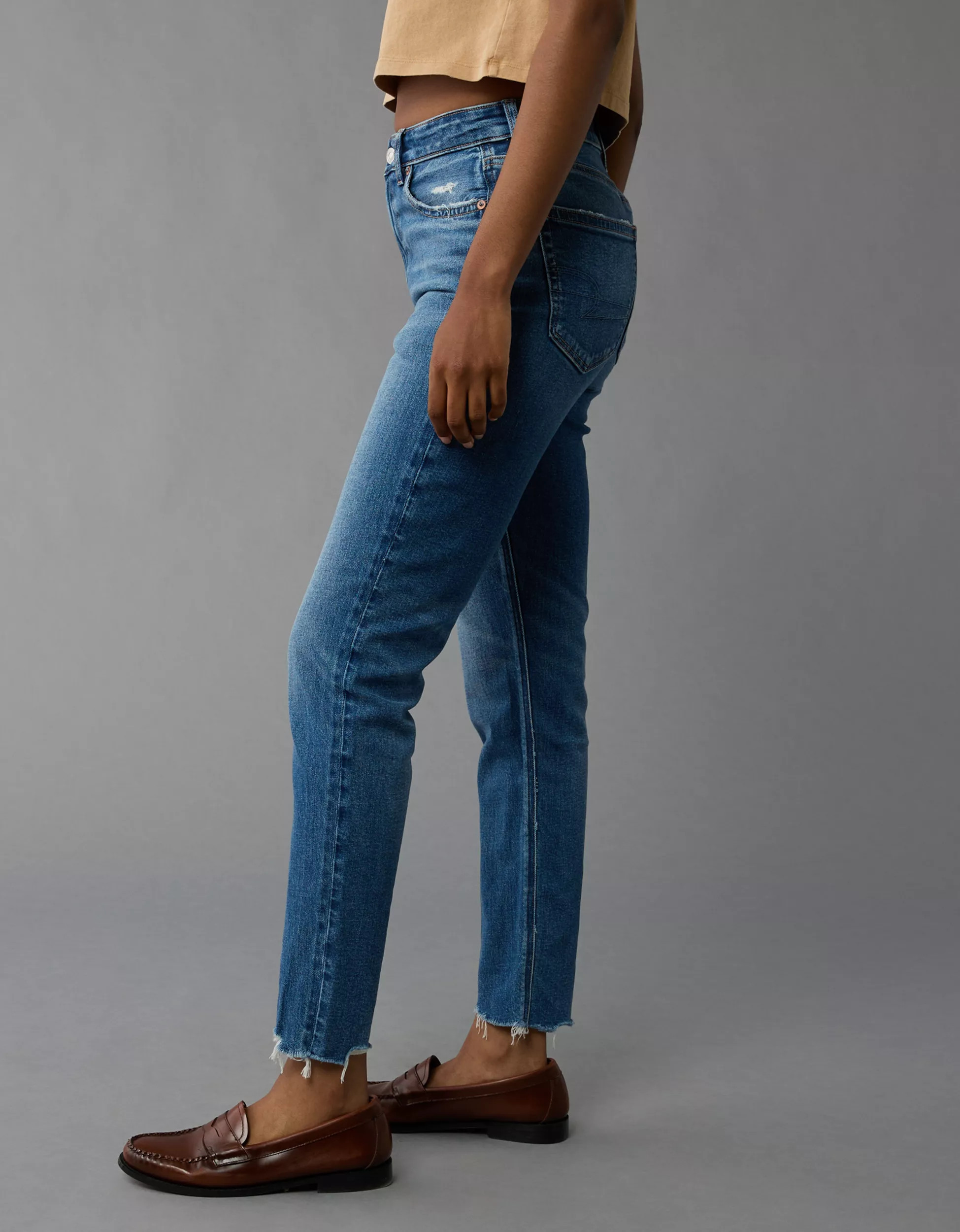 AE Strigid Mom Jean | American Eagle Outfitters (US & CA)
