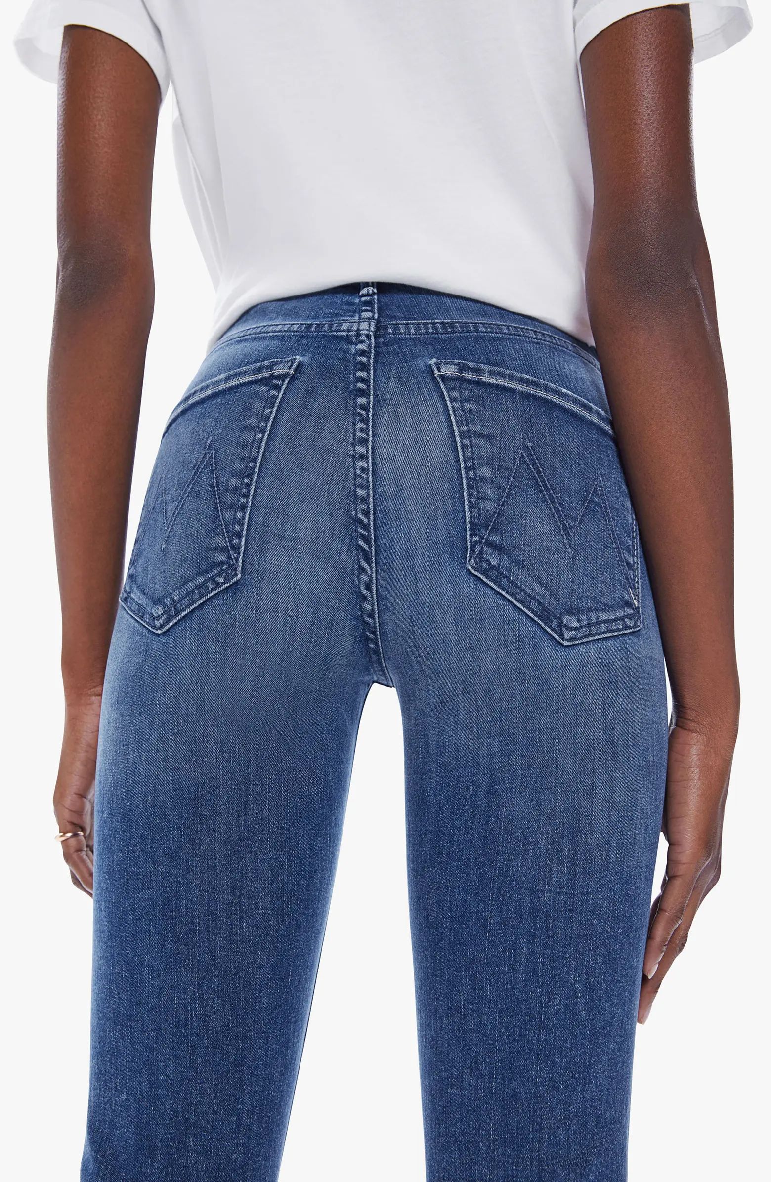 The Dazzler High Waist Ankle Straight Leg Jeans | Nordstrom