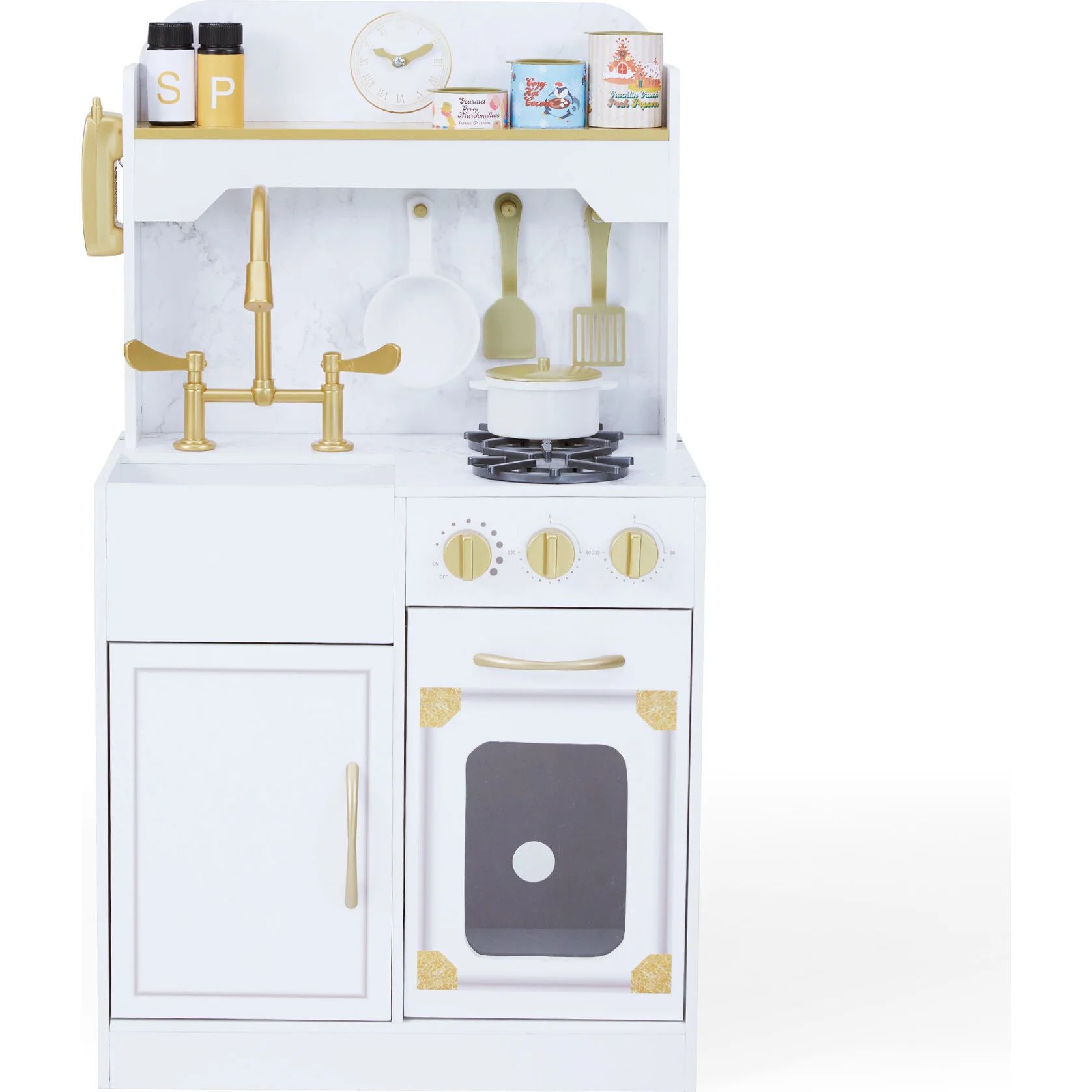 Teamson Kids - Versailles Petite Classic Play Kitchen, White | Maisonette