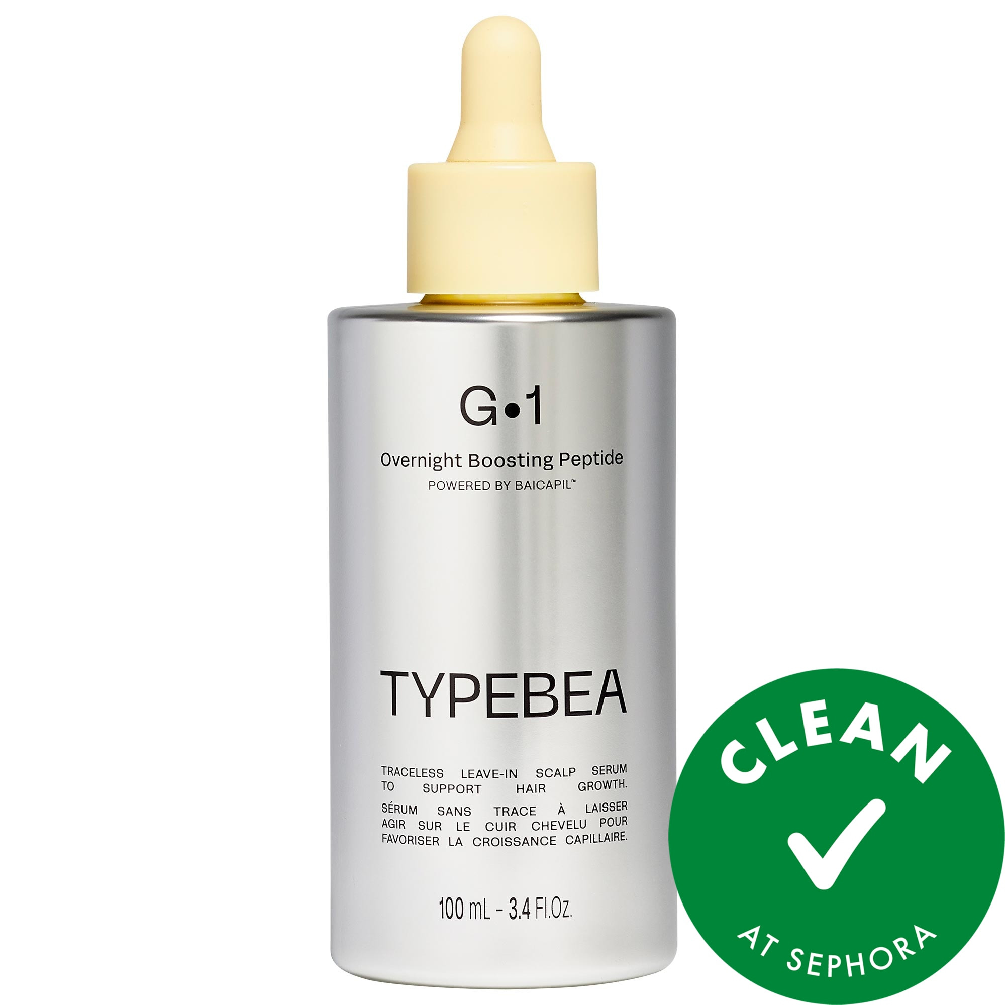 TYPEBEA G1 Overnight Boosting Peptide Hair Serum 3.4 fl oz/100 ml | Sephora (CA)