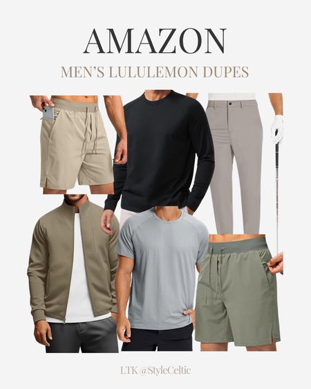 Amazon Lululemon dupes for men’s clothing 🤩
.
.
Men’s fashion, men’s clothes, Lulu dupes, lululemon dupes, Lululemon inspired, athletic clothes, gym shorts, gym outfits, workout clothes, workout outfits, golf clothes, golf outfits, fitness outfits, lululemon hoodie, lululemon shirts, dressy clothes, dressy outfits, joggers, men’s joggers, men’s sweatpants, men’s clothing sale, men’s clothes, men’s style, men’s crewneck sweatshirts, neutral outfits, Black Friday, cyber Monday, cyber sale, gifts for men, gifts for him, dad gift guide, boyfriend gifts, Black Friday sale, husband gifts, fiance gifys, men’s athletic workout fitness clothing, men’s casual style, boyfriend Easter baskets

#LTKGiftGuide 

#LTKmens #LTKfindsunder100 #LTKfitness