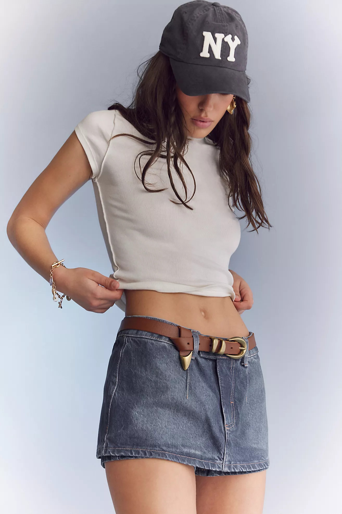 We The Free Gallivanting Peekaboo Skort | Free People (Global - UK&FR Excluded)