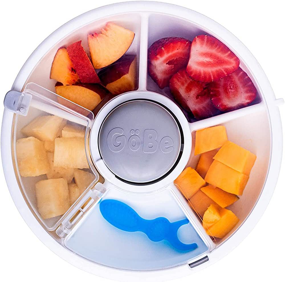 GoBe Kids Snack Spinner Bundle with Hand Strap and Sticker Sheet - Reusable Snack Container with ... | Amazon (US)