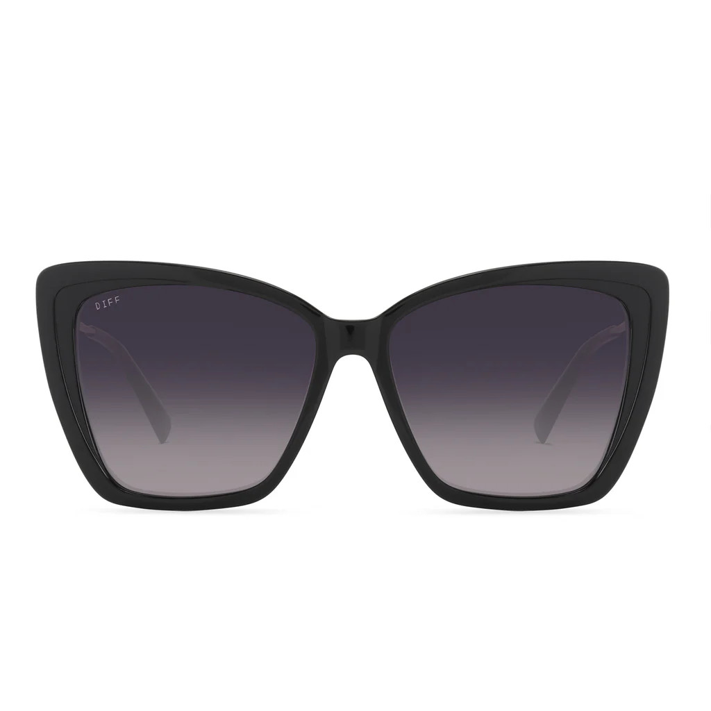 RACHEL - CENTRAL PERK™ BLACK + GREY | DIFF Eyewear