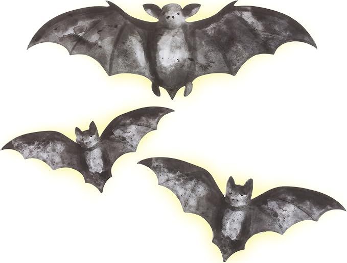 Martha Stewart Chipboard Bats with LED Lights | Amazon (US)