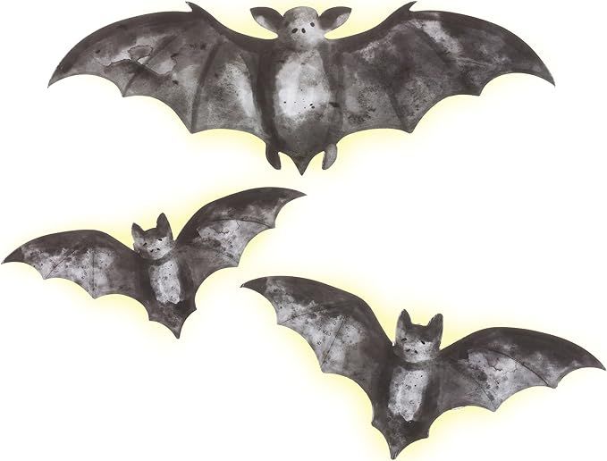 Martha Stewart Chipboard Bats with LED Lights | Amazon (US)