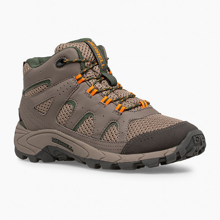 Big Kid's Oakcreek Mid Lace Waterproof Boot | Merrell US