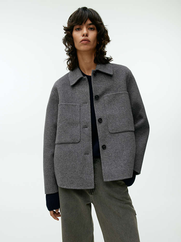 Double-Face Wool Overshirt | ARKET (US&UK)
