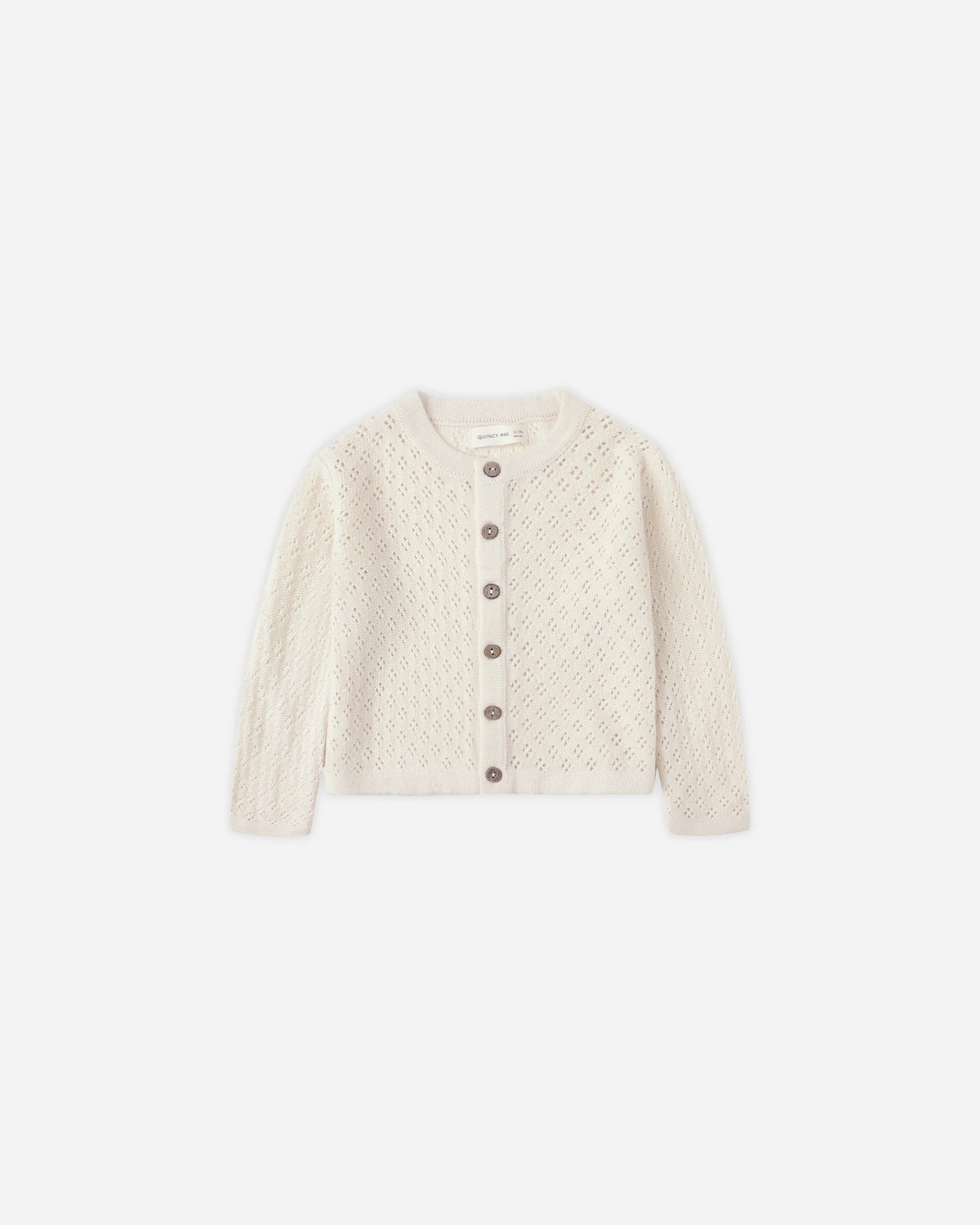 Knit Cardigan || Natural | Rylee + Cru