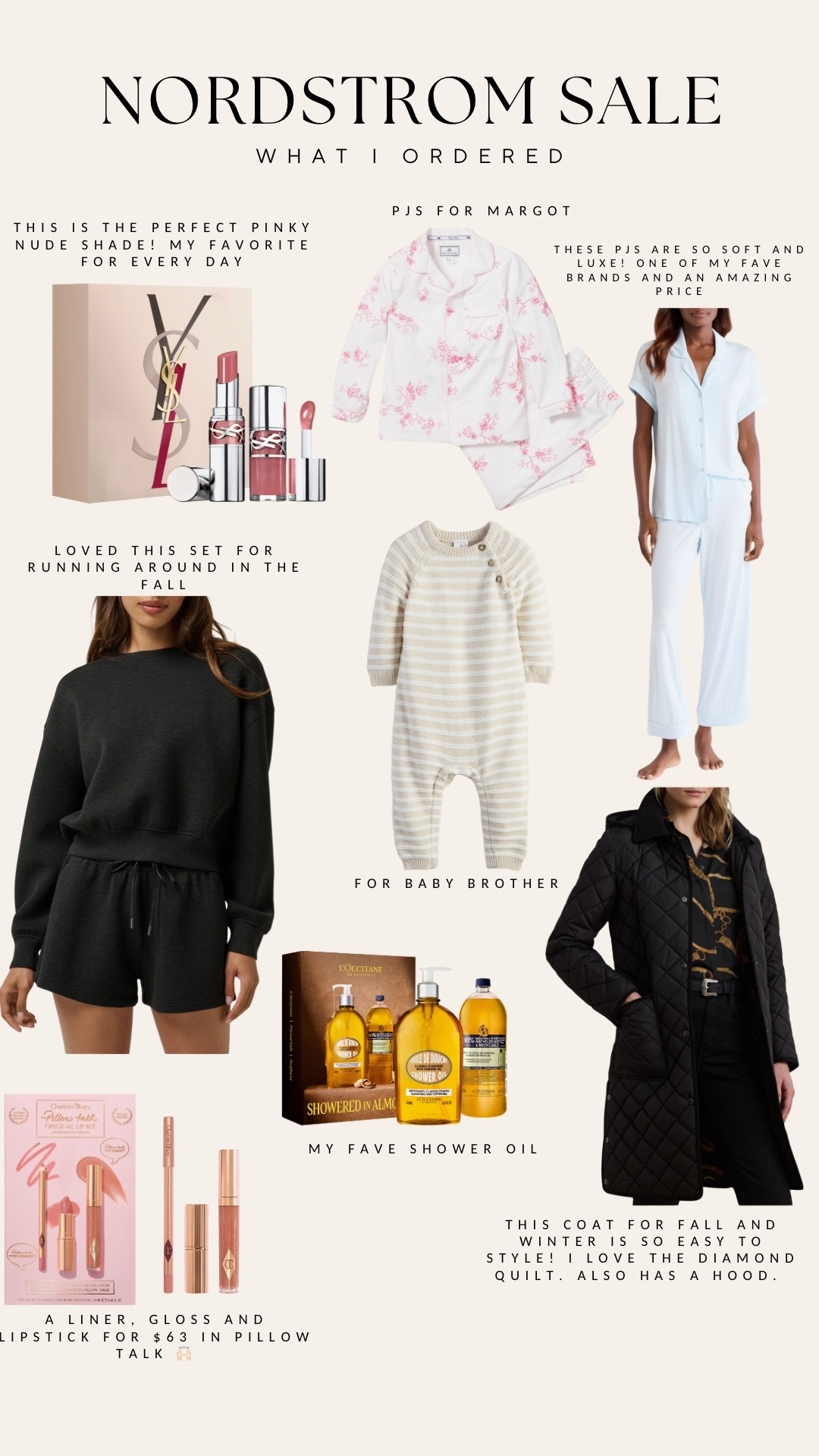 What I bought during the Nordstrom Sale this year!

#LTKBeauty #LTKSaleAlert #LTKFindsUnder100