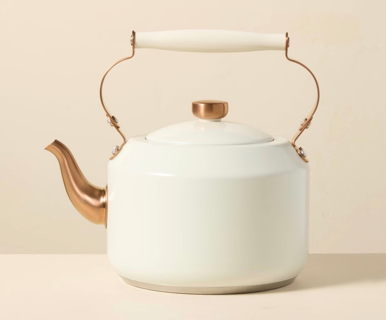 2qt Coated Tea Kettle Sour Cream - Hearth & Hand™ with Magnolia 

#LTKdayinmylife #LTKHome #LTKmorningroutine