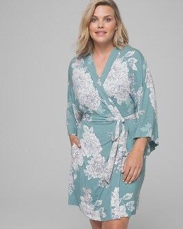 Cool Nights Kimono Short Robe | Soma Intimates