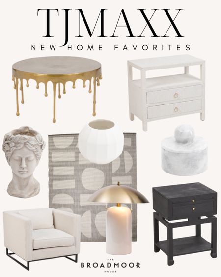 Tjmaxx, neutral home, living Tom furniture, nightstand, area rug, accent chair, home decor 

#LTKFindsUnder100 #LTKHome #LTKStyleTip