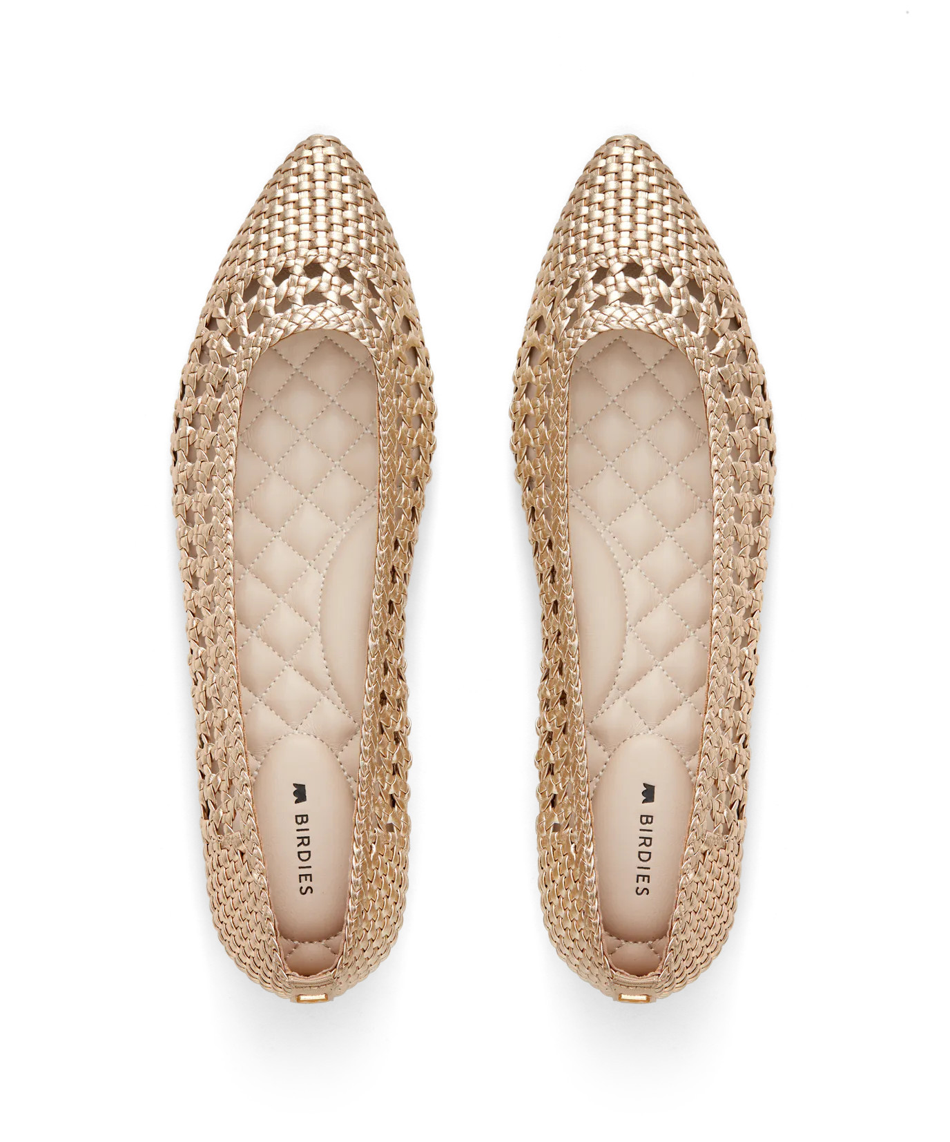 The Goldfinch - Gold Woven | BIRDIES