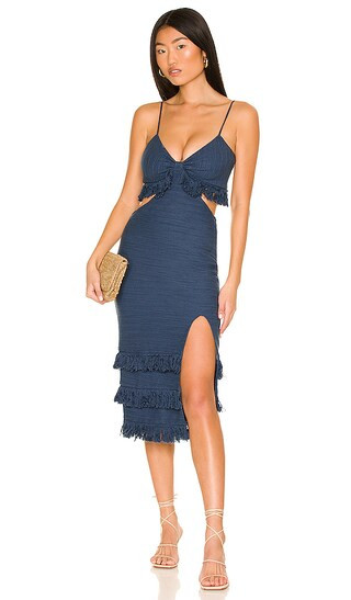 Sachi Dress in Faded Indigo | Revolve Clothing (Global)