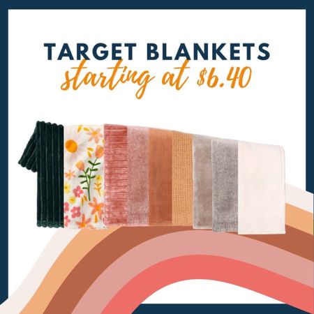 All the colors of the Spring rainbow 🤩🙌🏼💐😍 

You can never have too many blankets and right now Target has their on sale for as low as $6.40!!! 🔥🔥😱😱 We’ve linked all of our faves below - just be sure to click the Target Circle Offer for your additional savings at checkout!!

#LTKsalealert #LTKhome #LTKSeasonal
