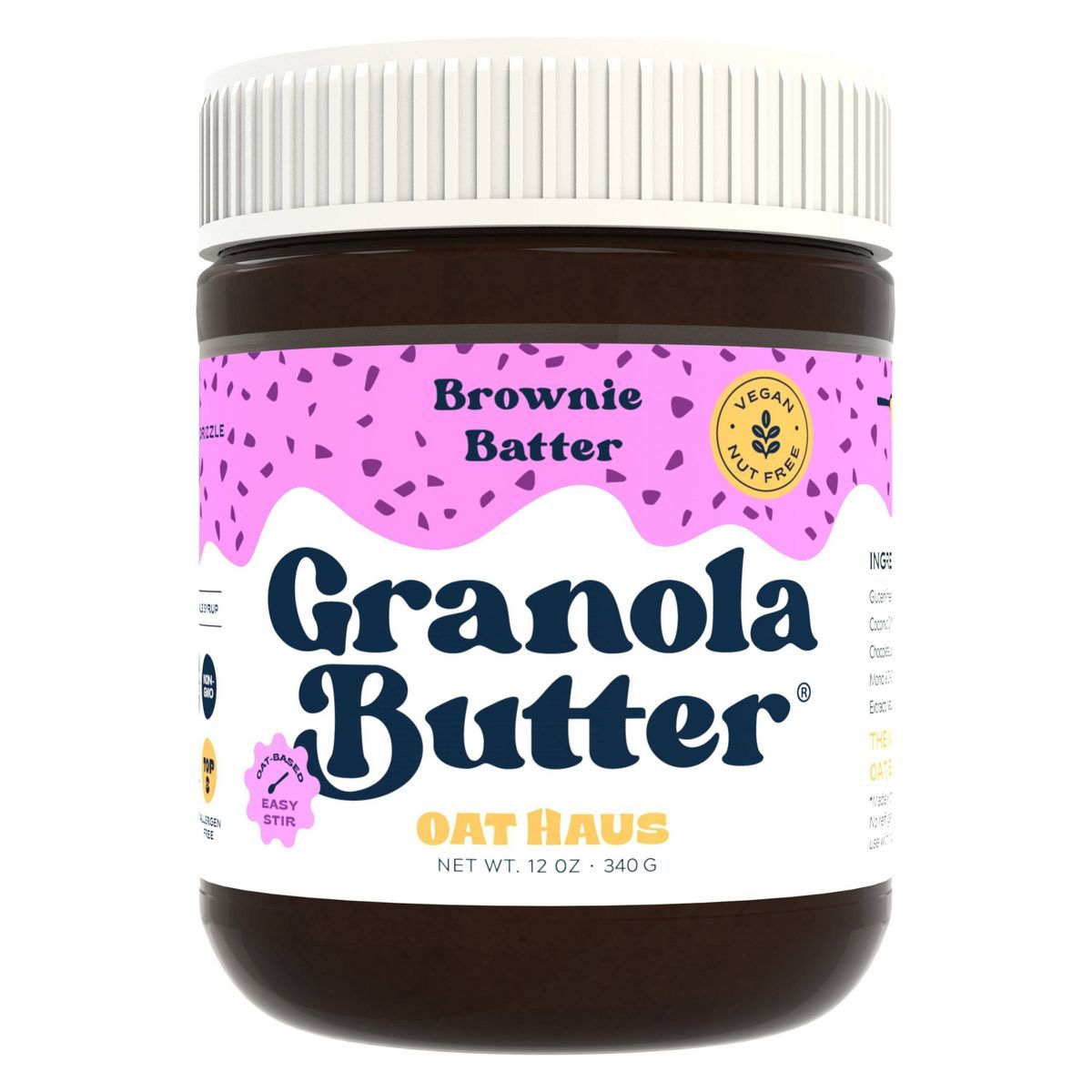 Oat Haus Brownie Batter Granola Butter - 12oz | Target