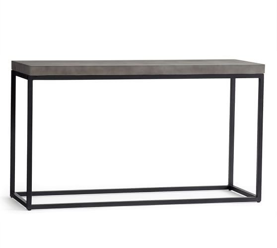 Sloan Concrete Console Table | Pottery Barn (US)