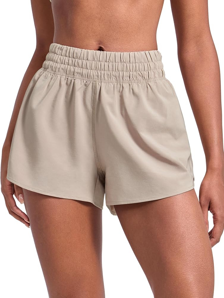 Amazon.com: INGIA 2 in 1 High Waisted Running Shorts for Women 3" Quick Dry for Sport Athletic Wo... | Amazon (US)