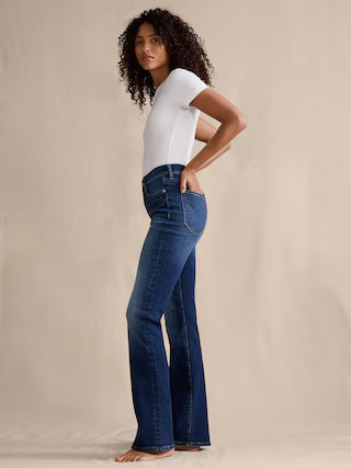 Mid-Rise Flare Jean | Banana Republic (US)