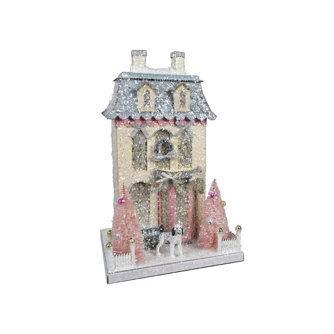 White Chateau House | Pink Antlers