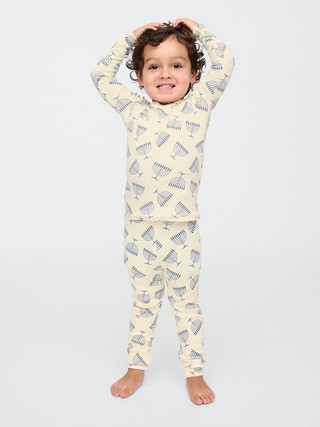babyGap Organic Brushed Cotton Holiday PJ Set | Gap (US)