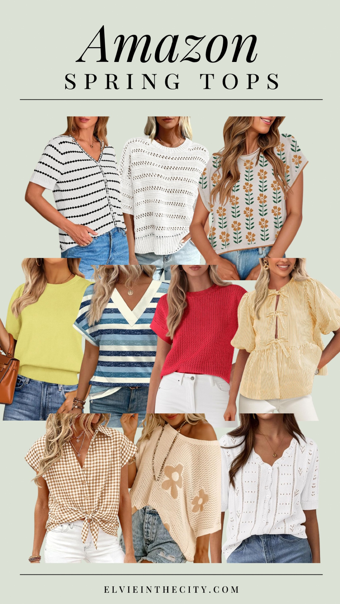 Spring tops from Amazon include cardigans, lightweight sweaters, button up blouses, v-necks and off the shoulder tops. 

Amazon fashion, affordable fashion, spring outfit idea, ootd, fashion over 40, over 50 style


#LTKOver40 #LTKootd