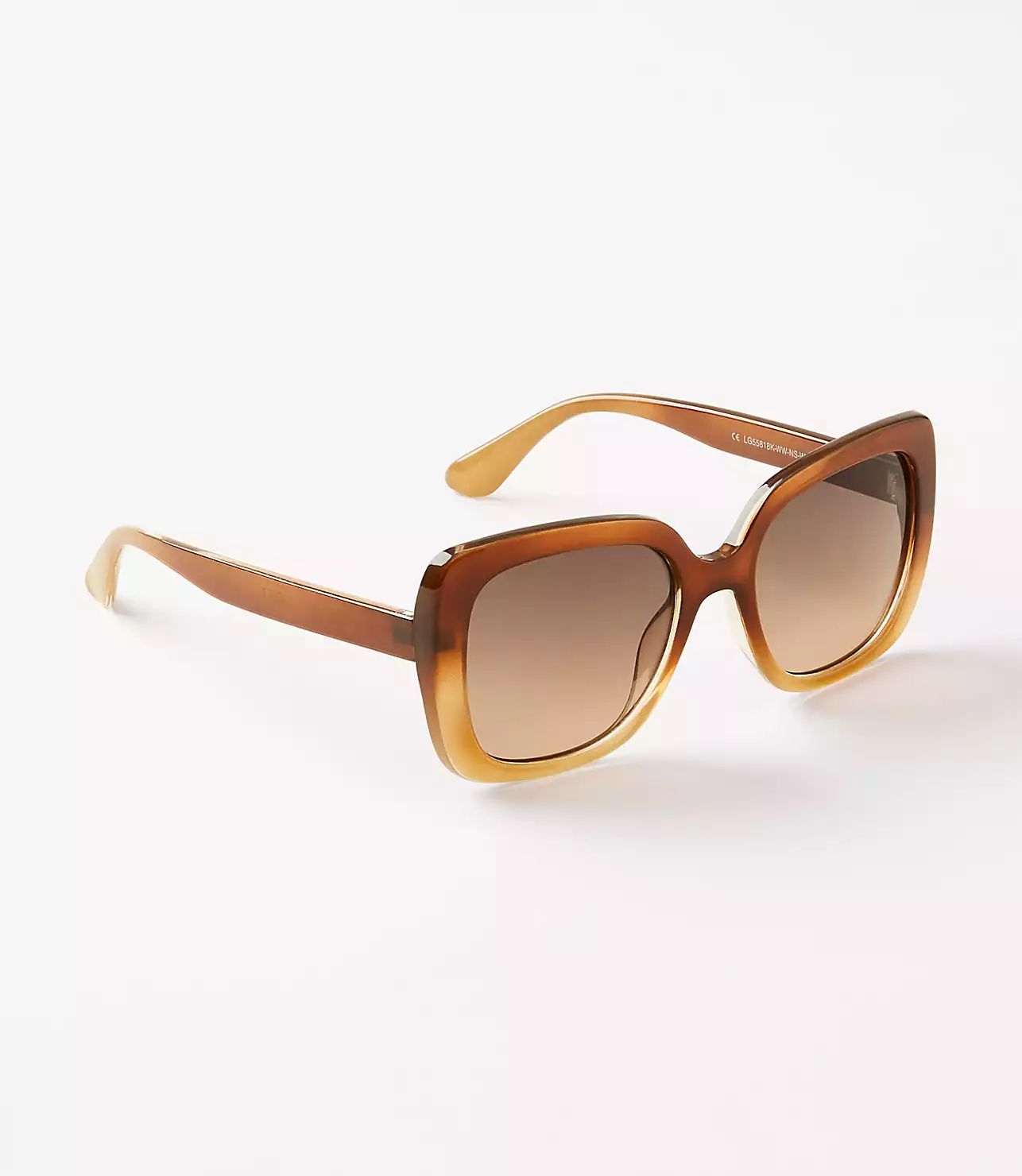 Ombre Square Sunglasses | LOFT