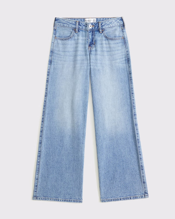 low rise baggy jeans | Abercrombie & Fitch (US)