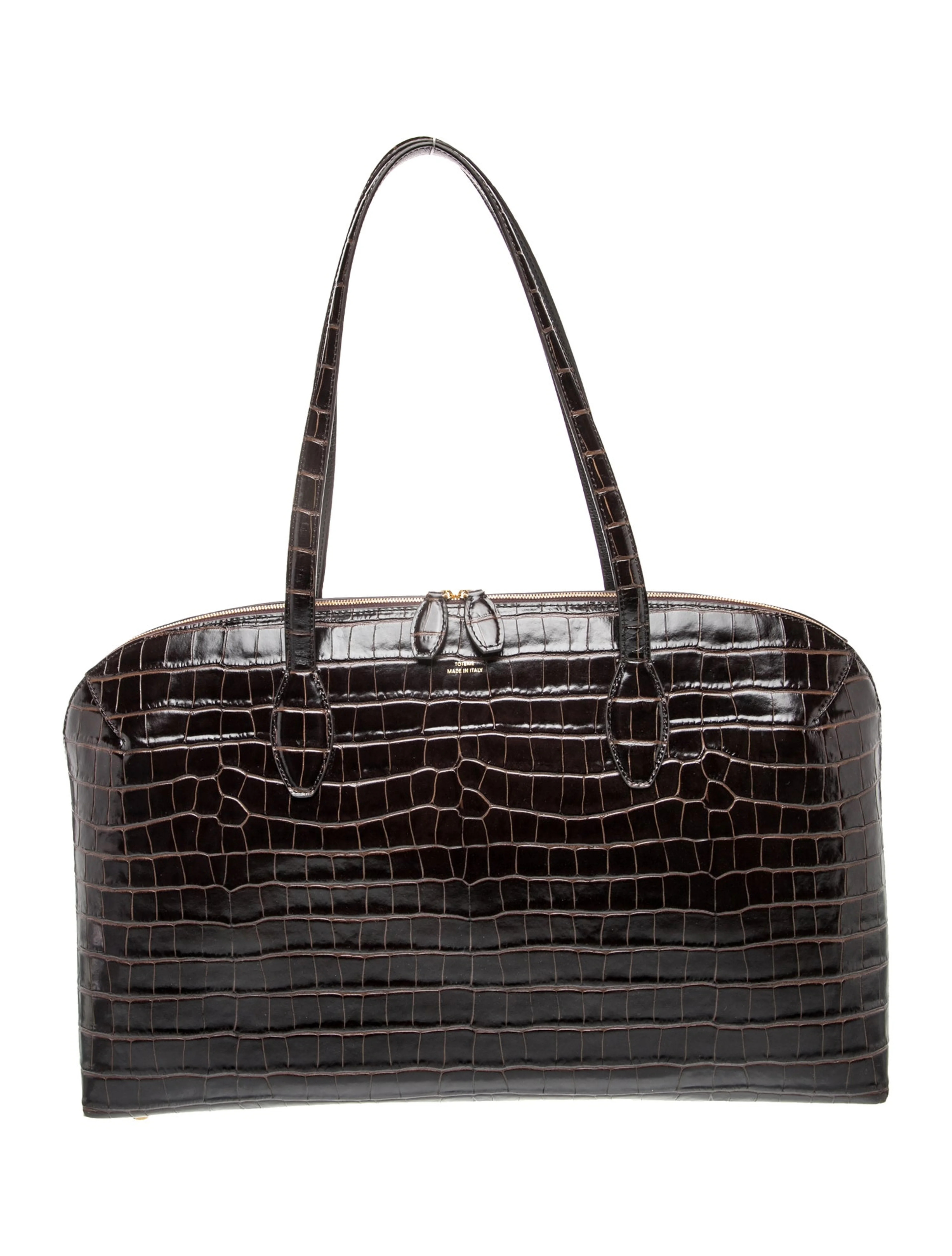 Embossed Leather Tote | The RealReal