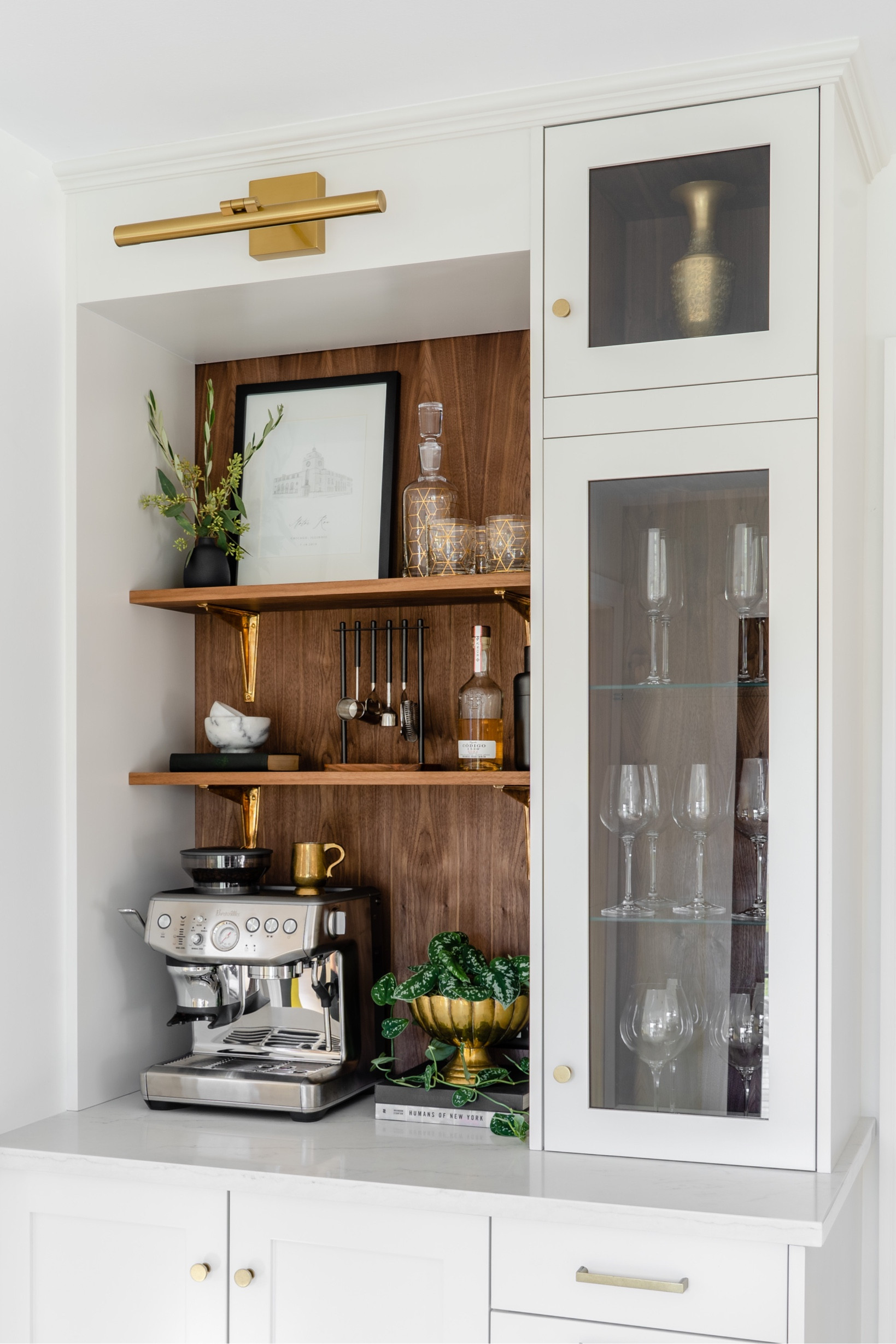 Our finished coffee bar! Building materials linked 

#LTKhome