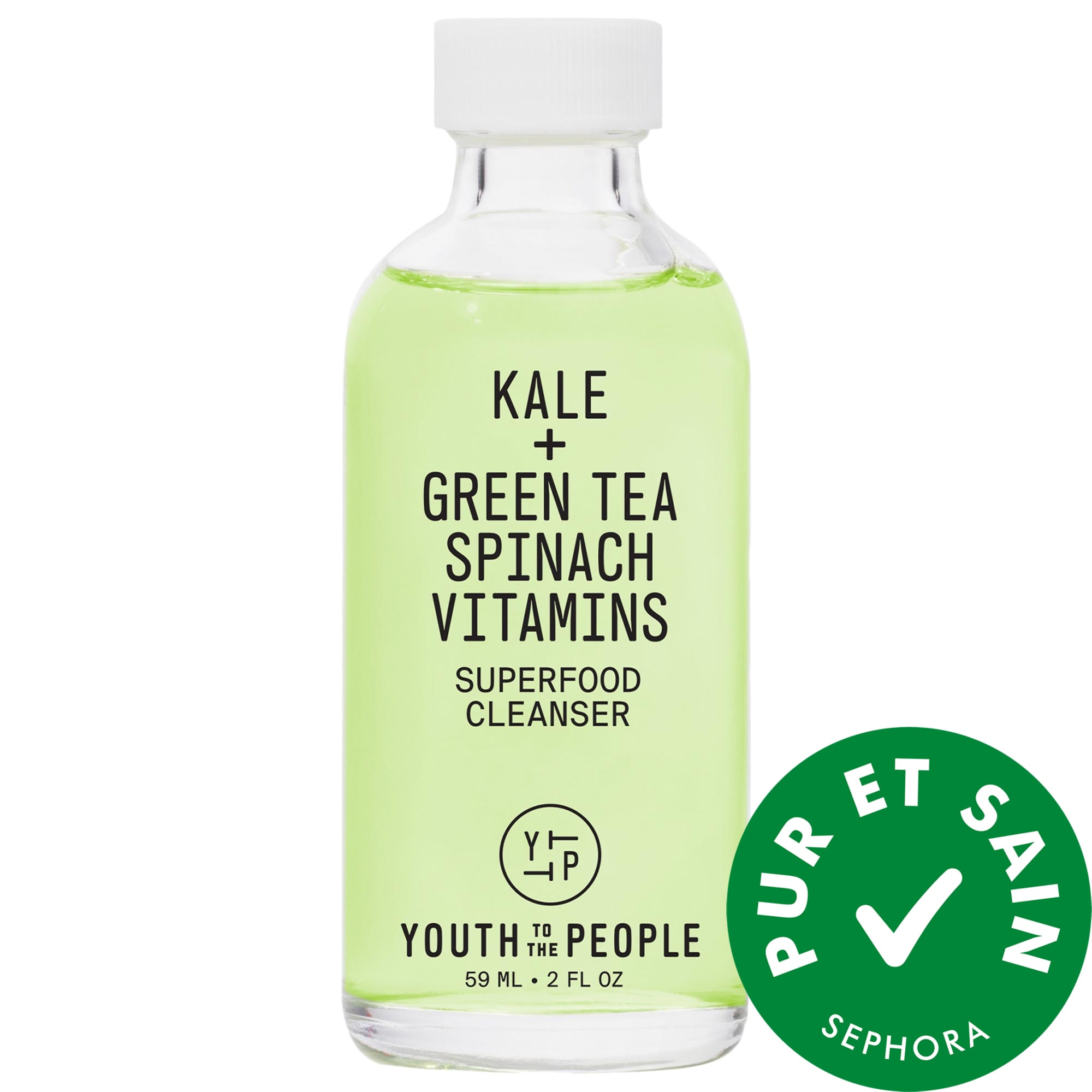 Youth To The People Mininettoyant doux aux antioxydants et superaliments rechargeable 2 oz/59 ml | Sephora (US)