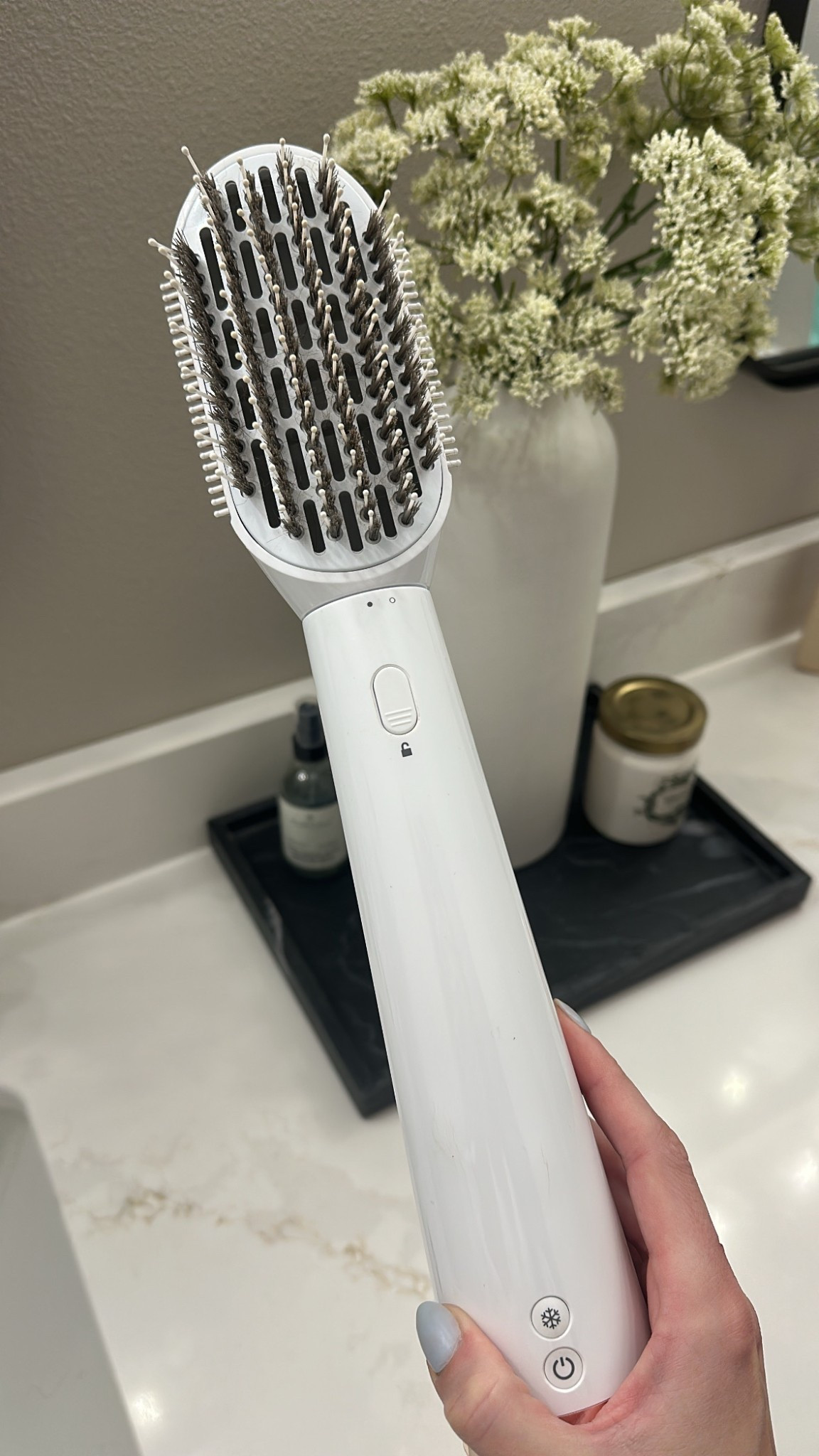 Blow dryer brush
Curling iron
Makeup recommendations 
Tinted moisturizer 


#LTKBeauty