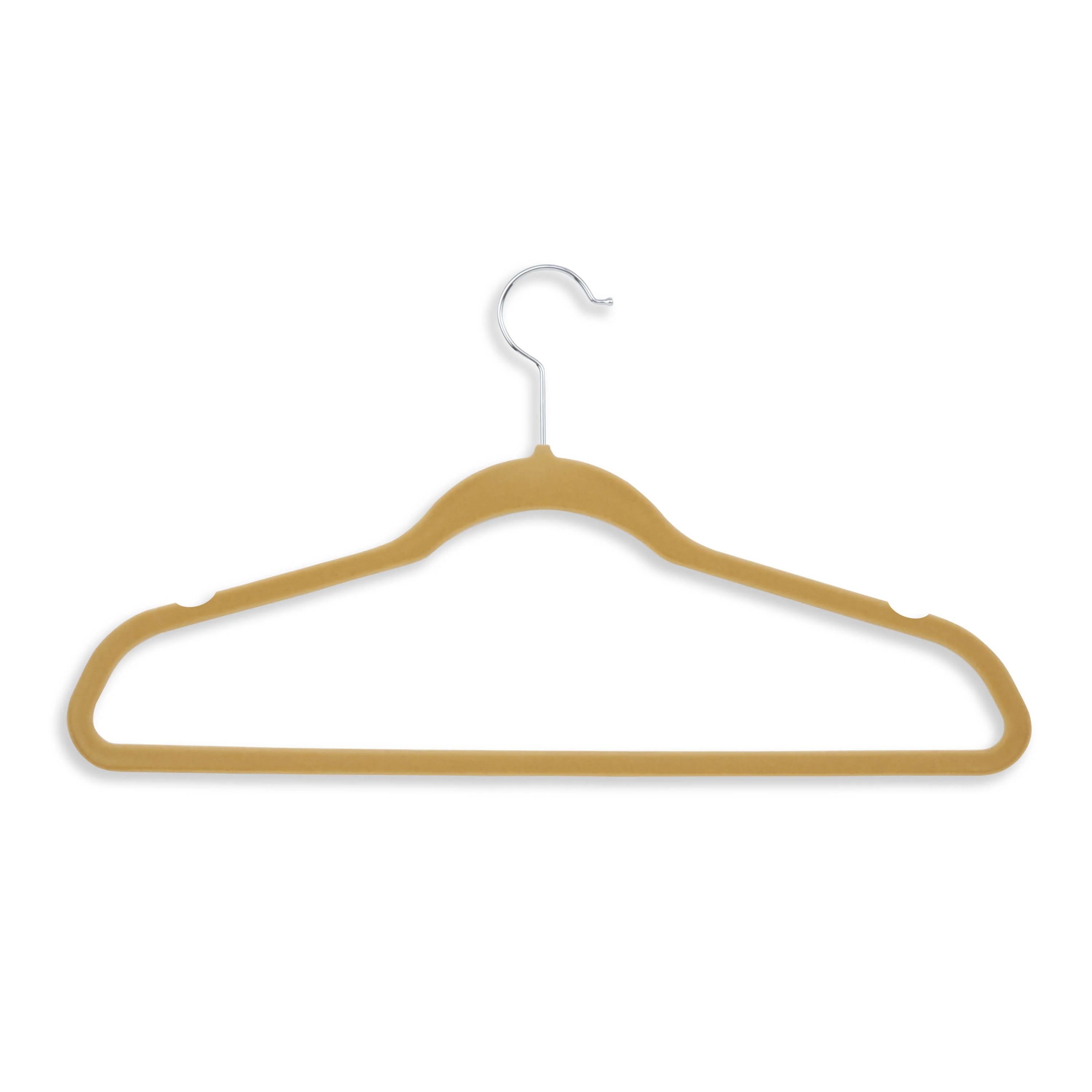 Wayfair Basics® Petrone Velvet Non-Slip Standard Hanger | Wayfair North America