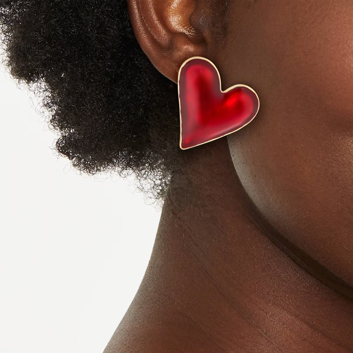 Heart Earrings - A New Day™ Red | Target