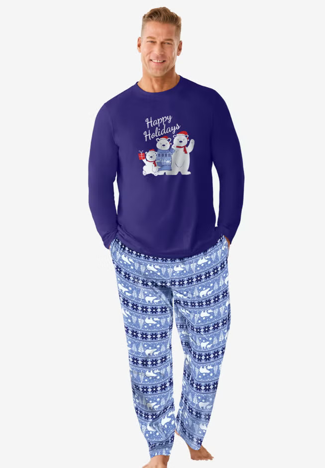 Dreams & Co.® Men’s Pajama Set | Woman Within