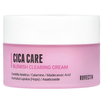 Rovectin, Cica Care Blemish Clearing Cream, 1.69 fl oz (50 ml) | iHerb