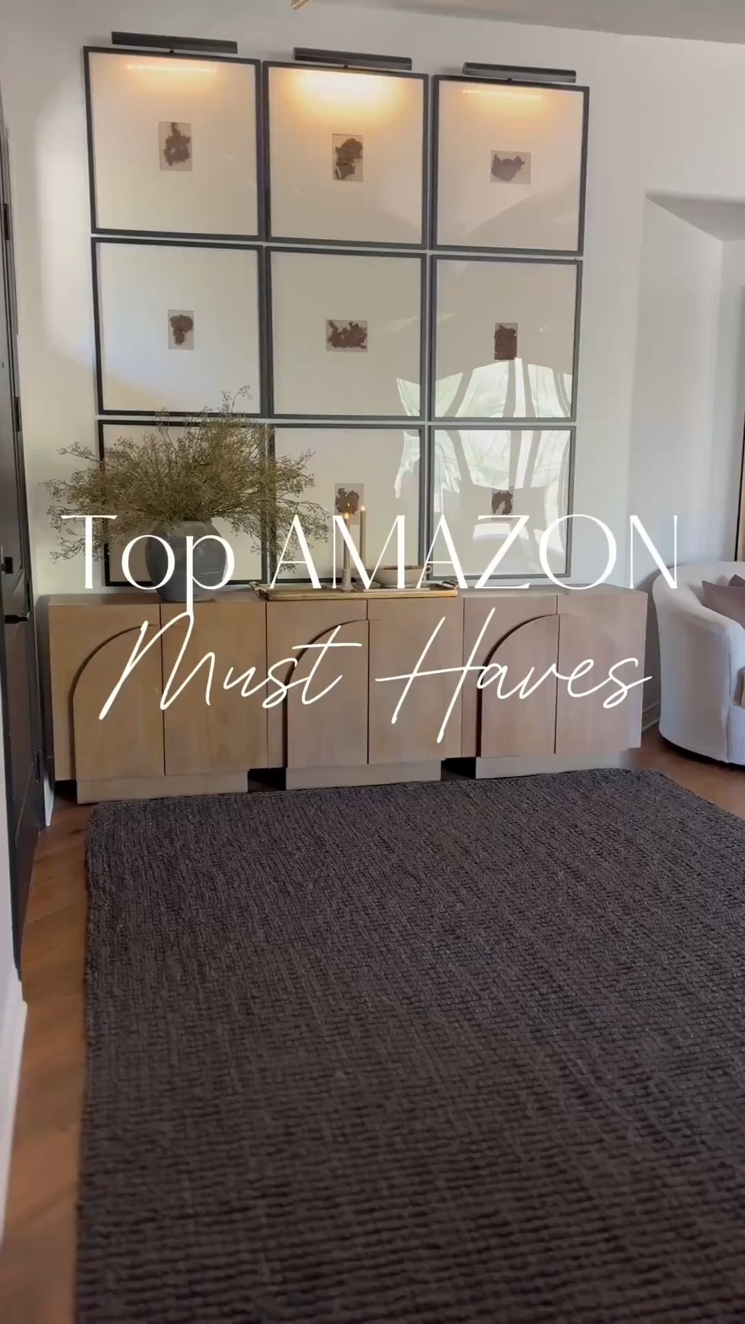 Here are a few of my FAVORITE Amazon Home Decor finds. 🤎I miss these looks! They are timeless!

Brown Jute Rug 
Modern Oil Dispensers
Large Ribbed Concrete Planter
Rustic Stool
Galley Wall 
Black Modern Picture Frames 
Modern Dining Chairs 

#founditonamazon #amazonhome #amazonhomefinds #amazonmuathaves #interiordesign #livingroominspo #aestheticfinds #aestheticdecor #decorfinds 


#LTKU #LTKStyleTip #LTKHome