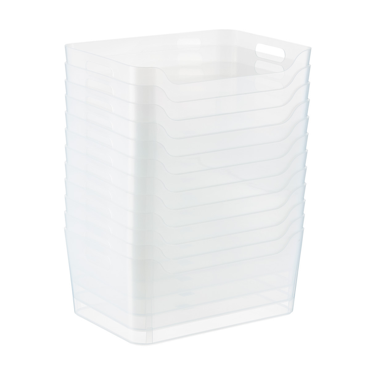 Plastic Storage Bins with Handles | The Container Store