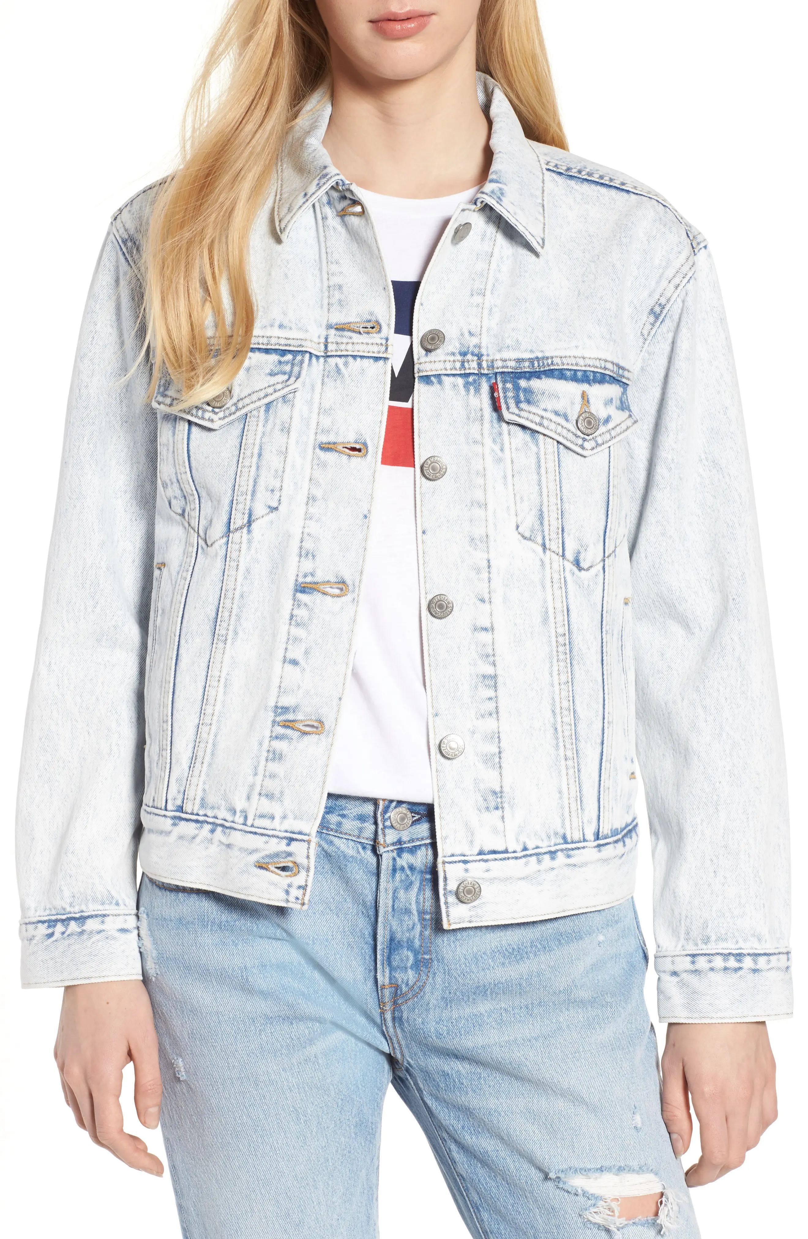 Ex-Boyfriend Denim Trucker Jacket | Nordstrom