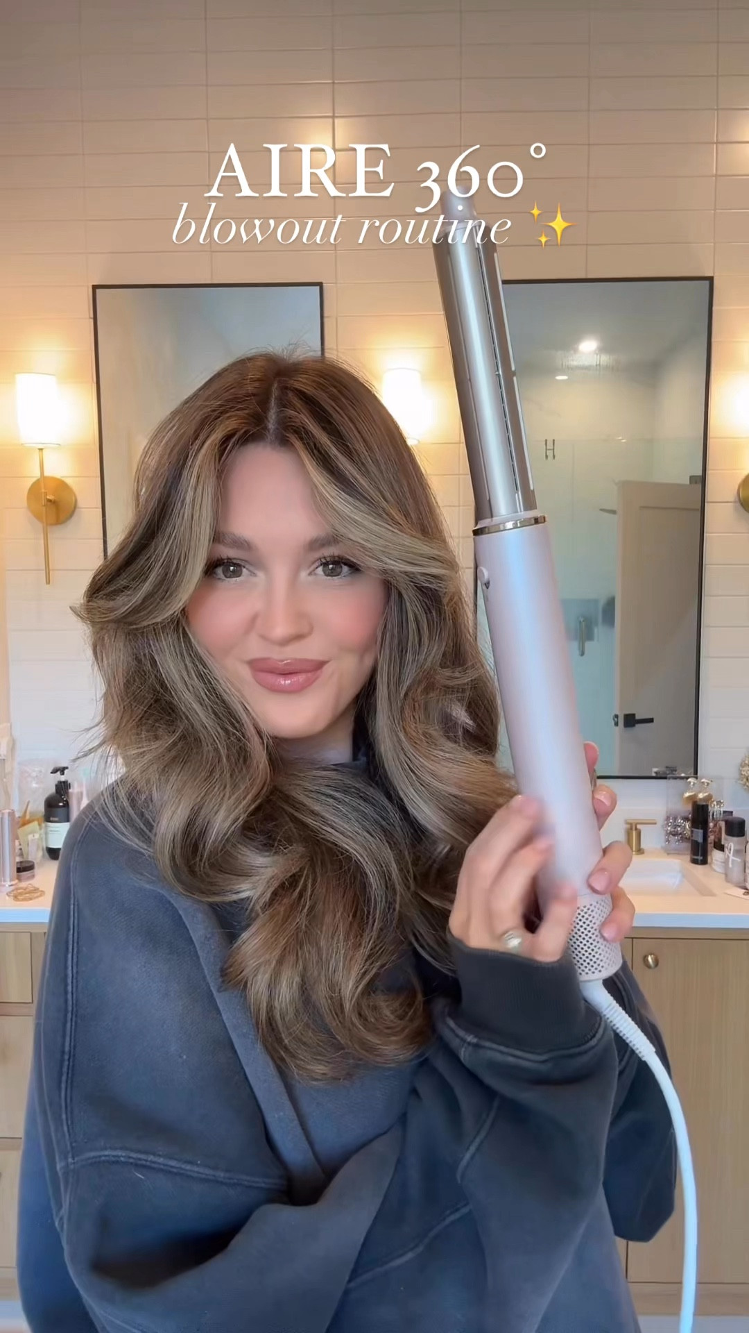 Product Breakdown: 
1. Clairol Shimmer Lights Leave in Styling Treatment 
2.  Color Wow Dream Coat 
3. Xtra Large Bombshell Volumizer 