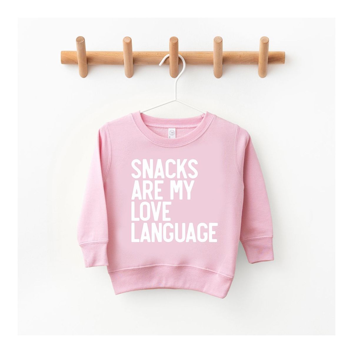 The Juniper Shop Snacks Are My Love Language Toddler Graphic Sweatshirt | Target