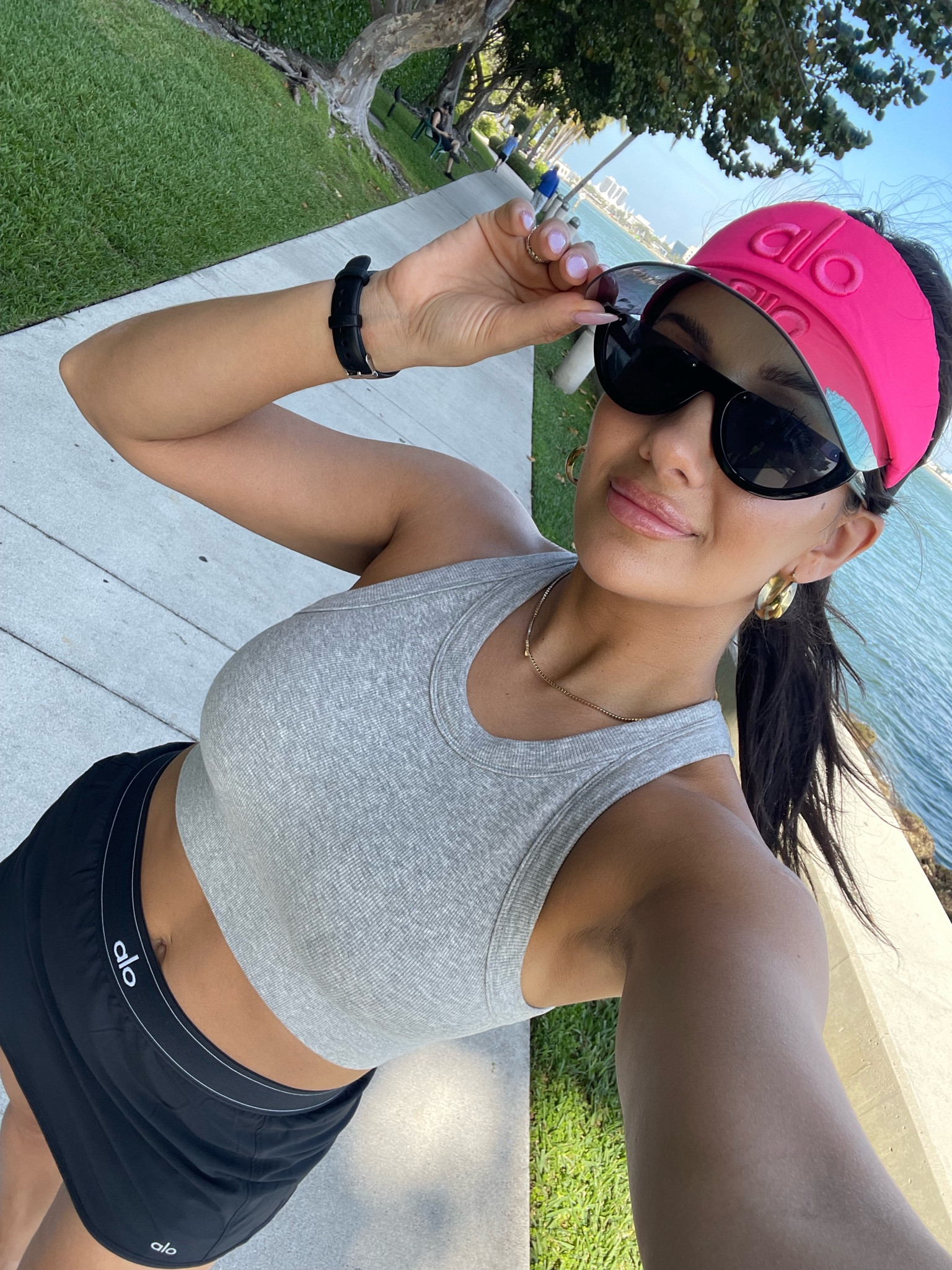 Decked out in Alo for my hott girl walk in Miami today 

#LTKstyletip #LTKfit #LTKbeauty